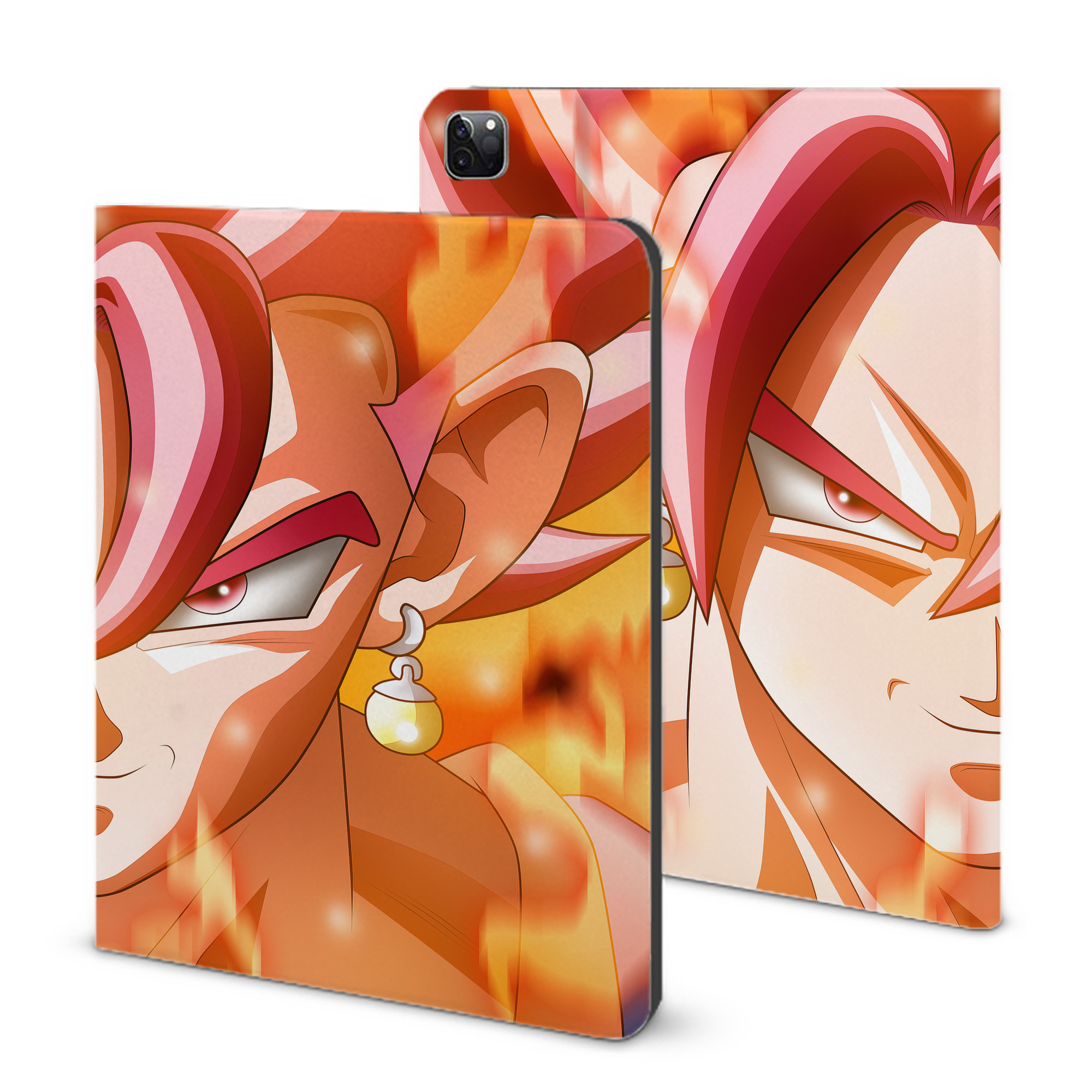 （画像用） ドラゴンボール DRAGON BALL IPad ケース ブック型 PUレザー TPU 耐衝撃 軽量 薄型 ペン収納なし 全面保護 IPad 各モデル対応